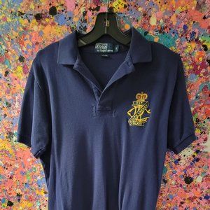POLO by Ralph Lauren short-sleeved shirt Size MEN's SMALL NAY BLUE